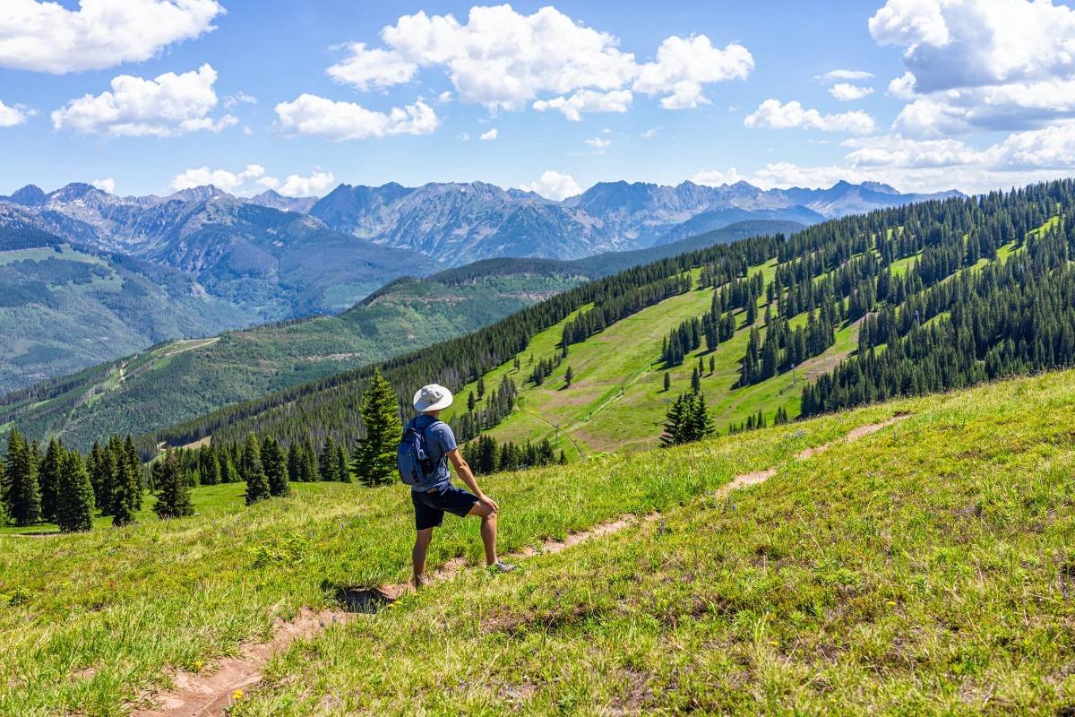 Hiking in vail